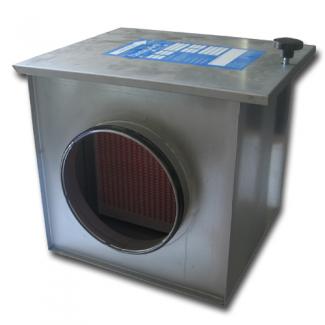Filterbox voor paneelfilter 125mm