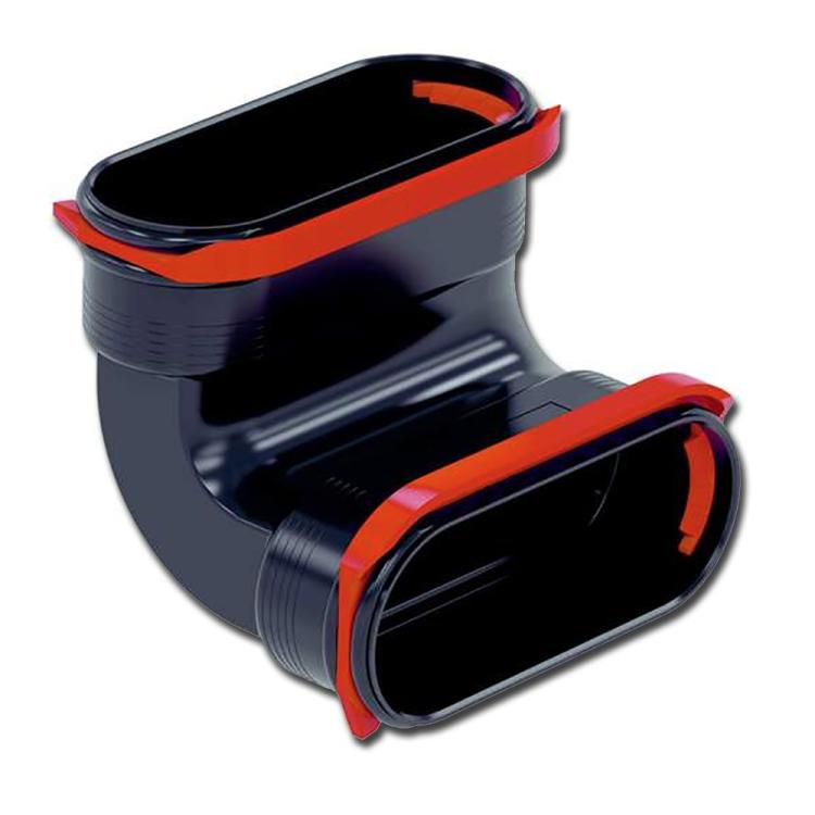 ComfoFit - Verticale bocht flat 51 90° - RLC