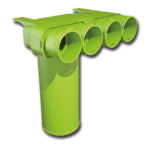 AE23C Ventieladapter 4xAE23C 90°