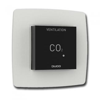 Duco CO2-sensor zonder bediening - zwart